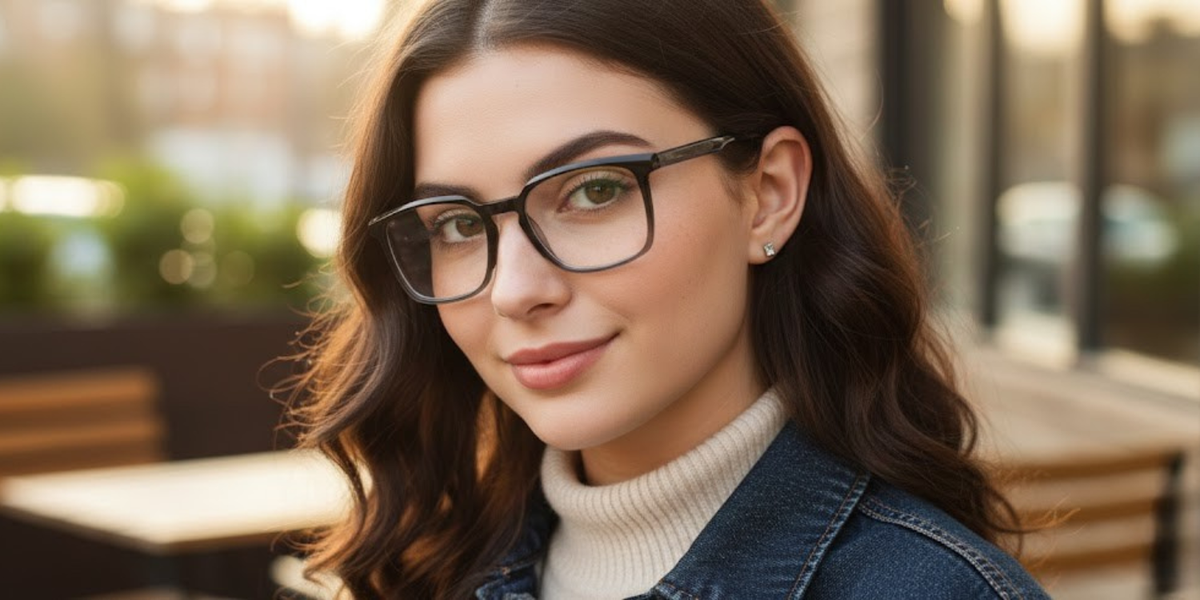 Full Rim Rectangle Classic Eyeglasses