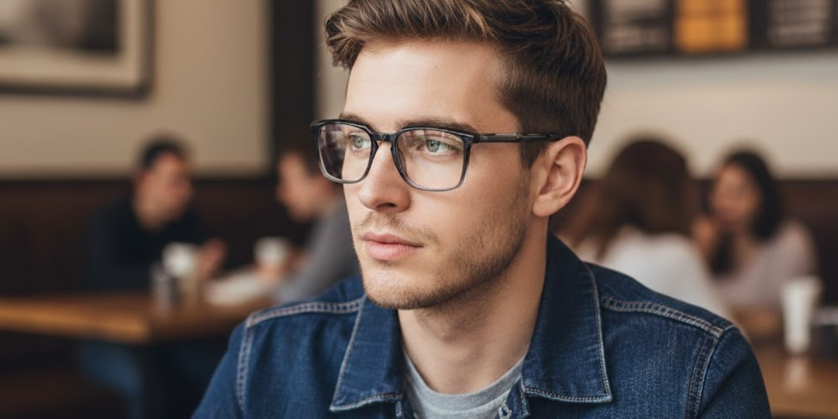 Full Rim Rectangle Classic Eyeglasses