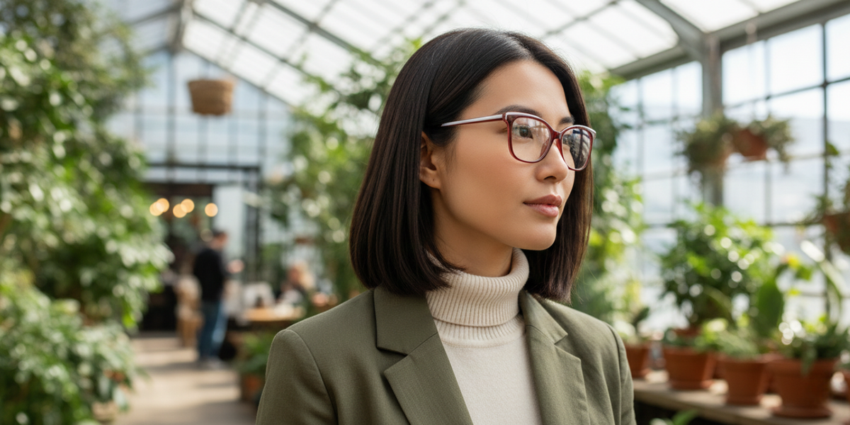 Full Rim Cat Eye Classic Eyeglasses