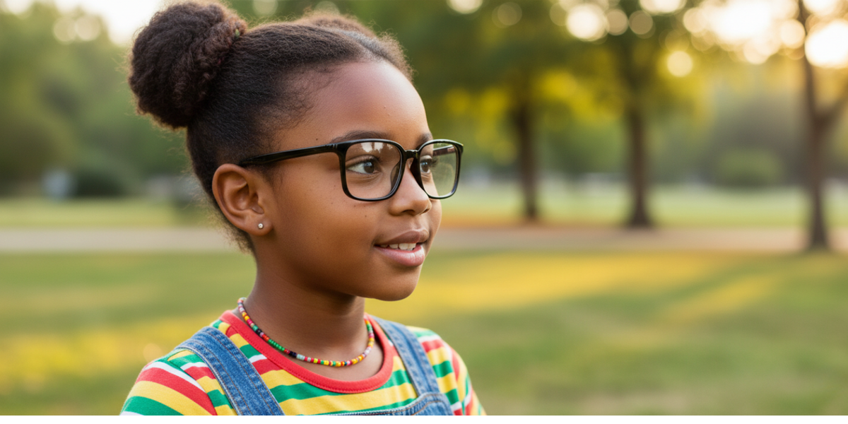 Full Rim Rectangle Magneto Premium Kids Eyeglasses