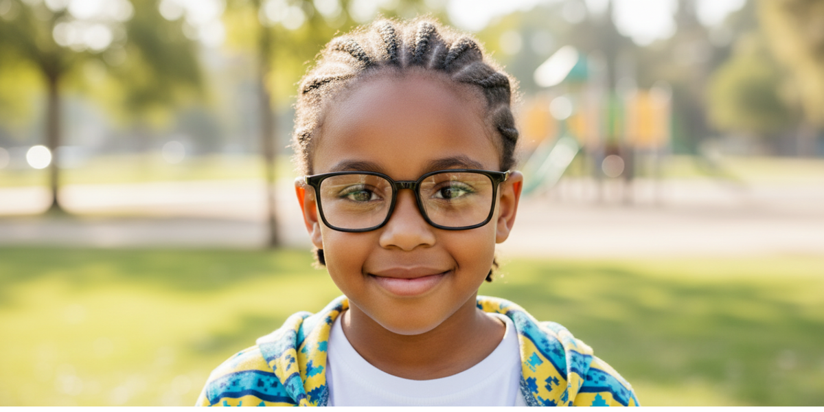 Full Rim Rectangle Magneto Premium Kids Eyeglasses