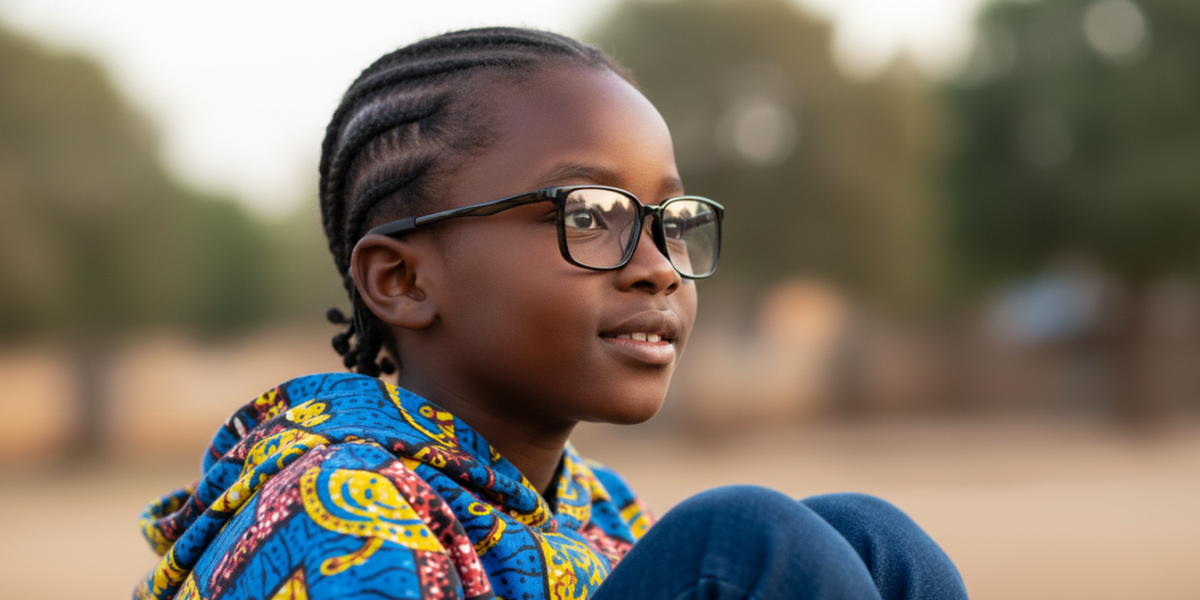 Full Rim Rectangle Magneto Premium Kids Eyeglasses