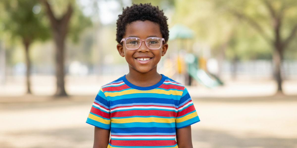 Full Rim Rectangle Magneto Premium Kids Eyeglasses