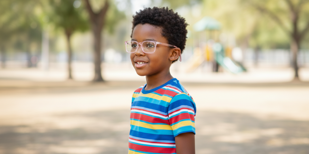 Full Rim Rectangle Magneto Premium Kids Eyeglasses