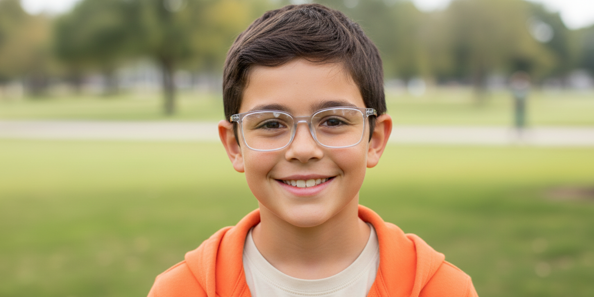Full Rim Rectangle Magneto Premium Kids Eyeglasses