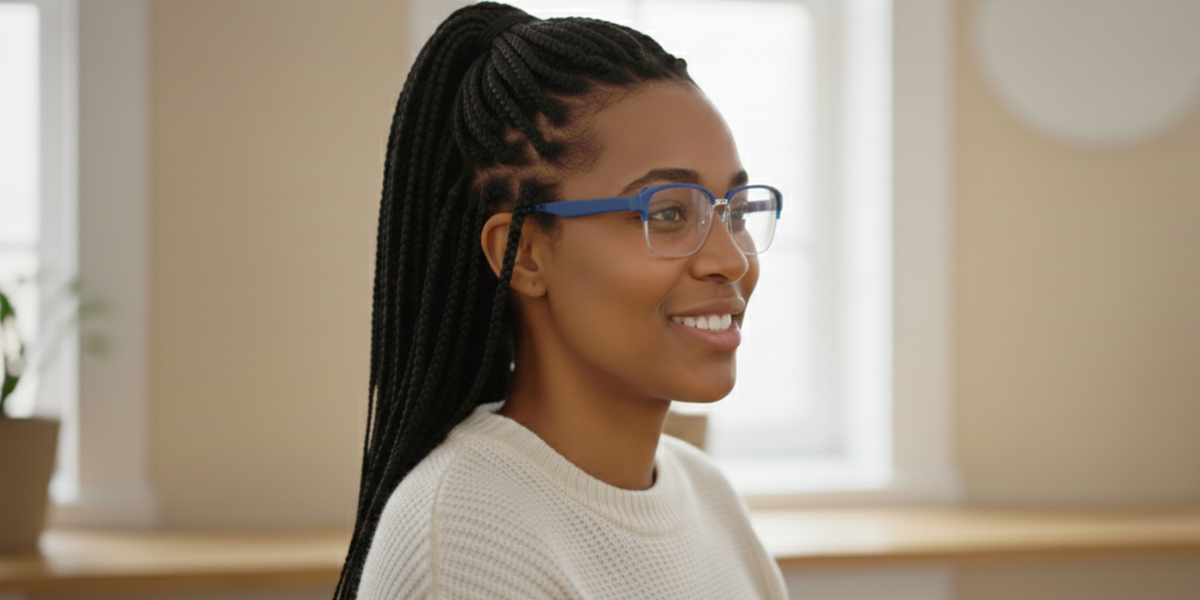 Full Rim Rectangle Premium Eyeglasses