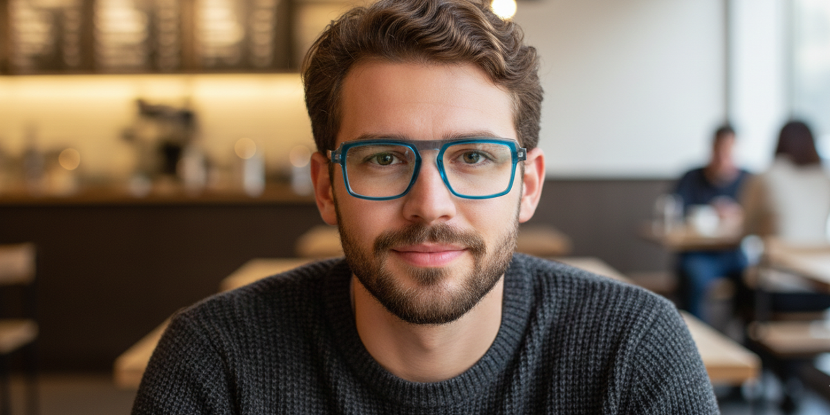 Full Rim Rectangle Premium Eyeglasses