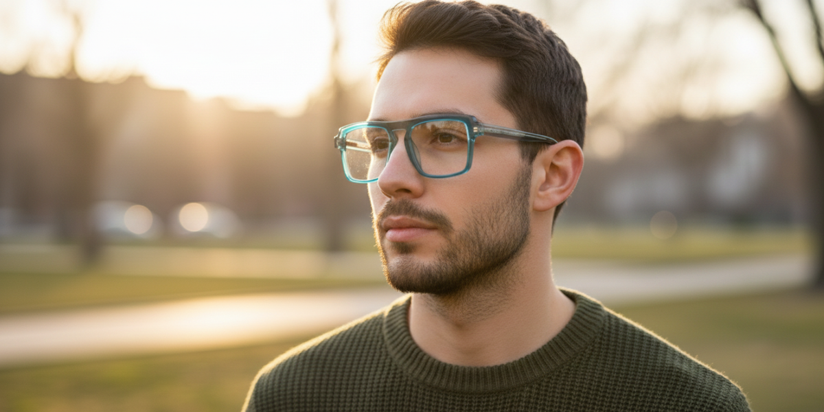 Full Rim Rectangle Premium Eyeglasses