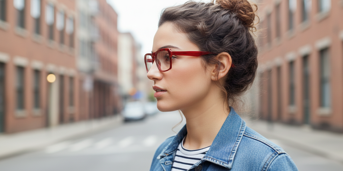 Full Rim Rectangle Premium Eyeglasses