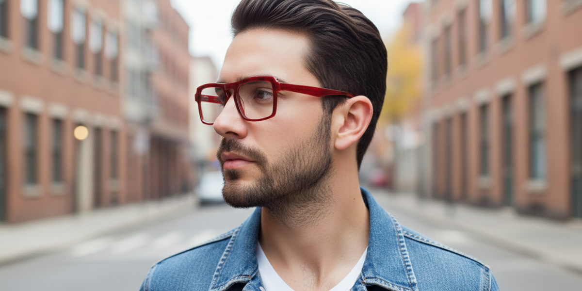 Full Rim Rectangle Premium Eyeglasses