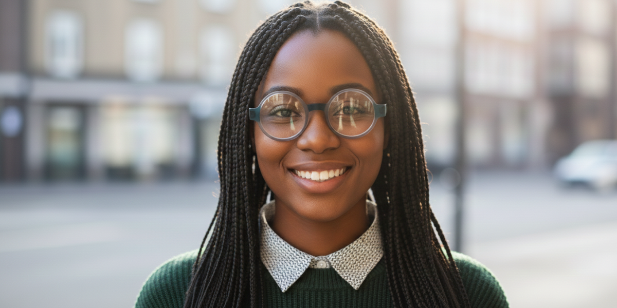 Full Rim Round Premium Eyeglasses