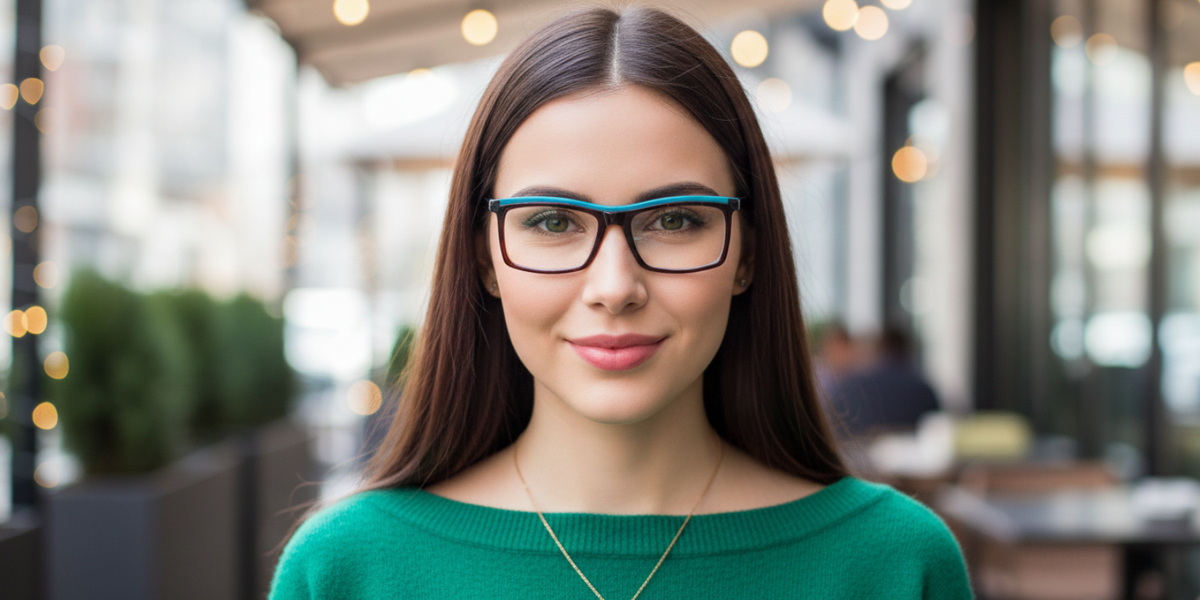 Full Rim Rectangle Premium Eyeglasses