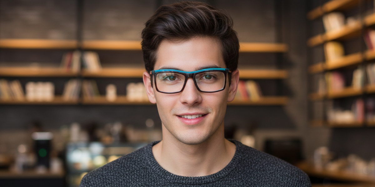 Full Rim Rectangle Premium Eyeglasses
