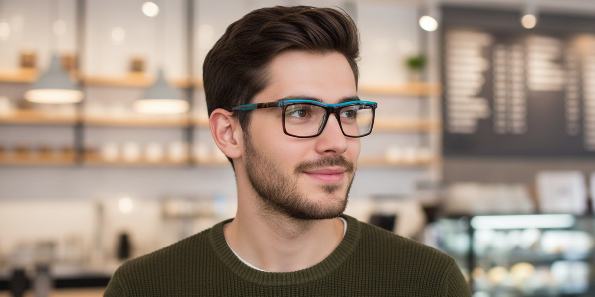 Full Rim Rectangle Premium Eyeglasses