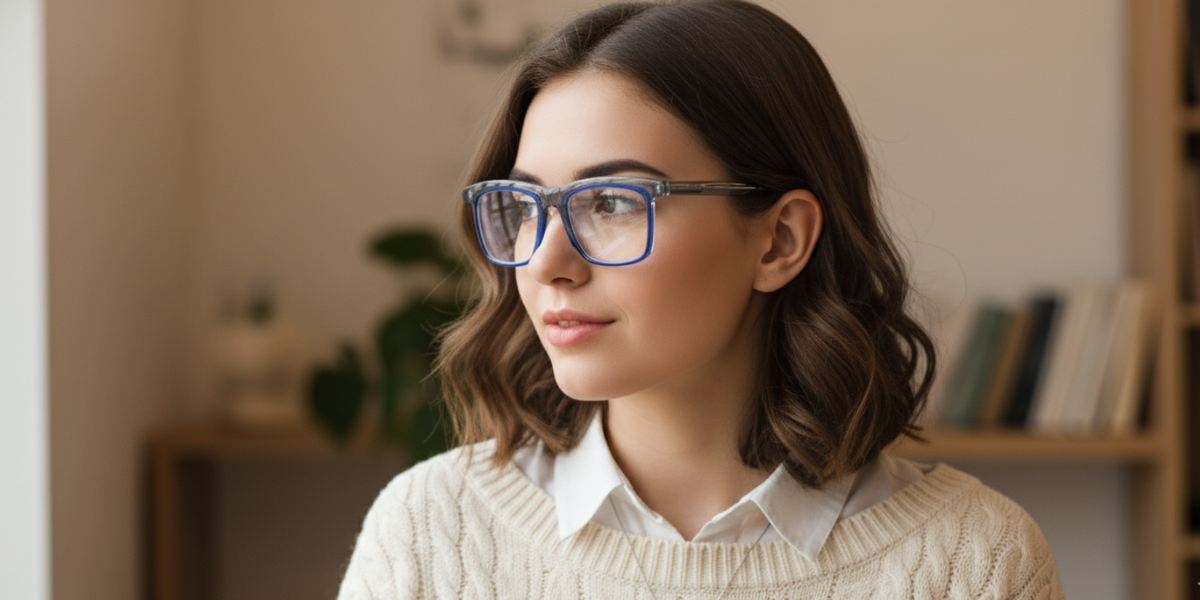 Full Rim Rectangle Premium Eyeglasses