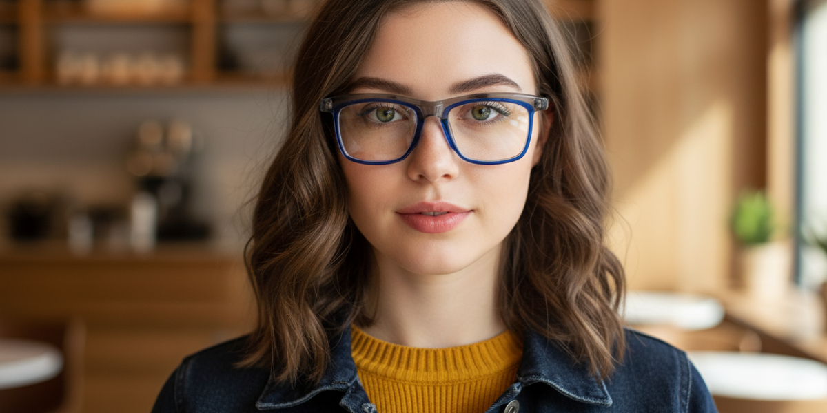 Full Rim Rectangle Premium Eyeglasses