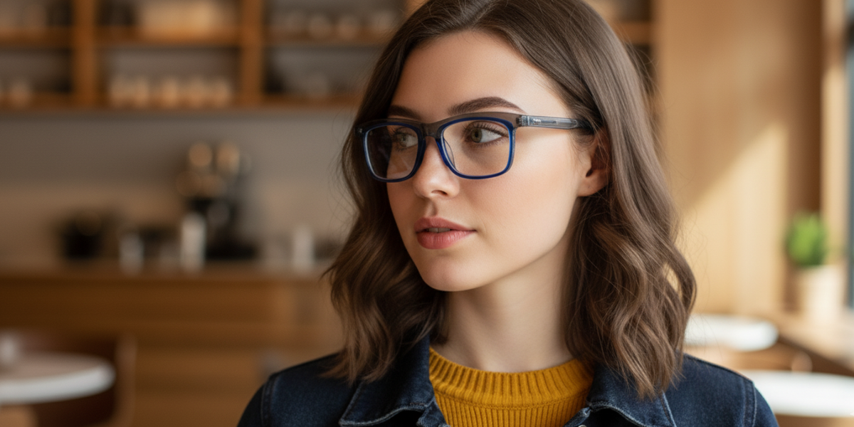 Full Rim Rectangle Premium Eyeglasses