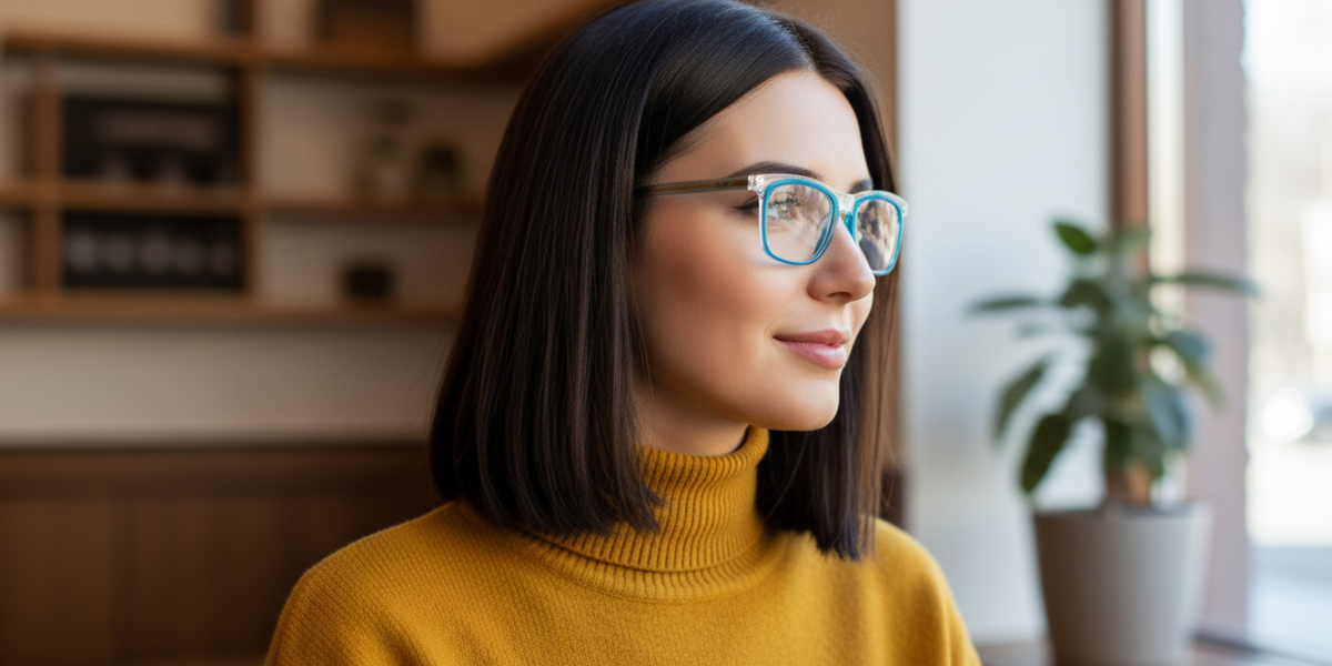 Full Rim Rectangle Premium Eyeglasses