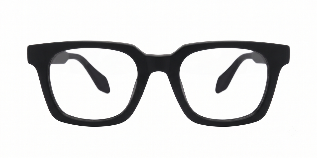 Black Full Rim Square Magneto Eyeglasses