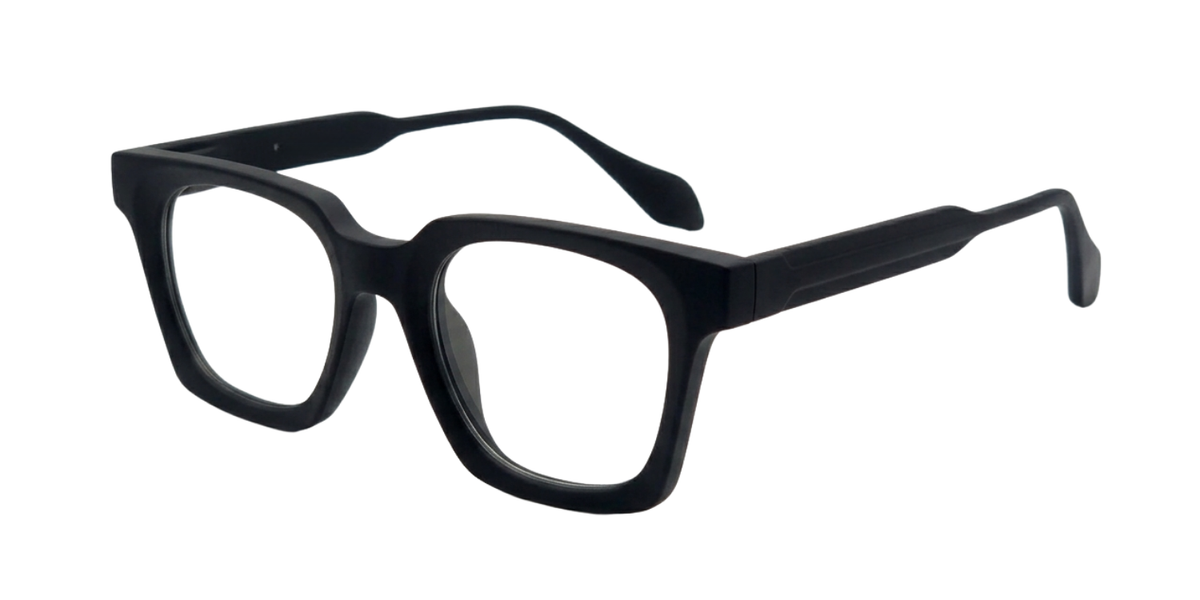 Black Full Rim Square Magneto Eyeglasses