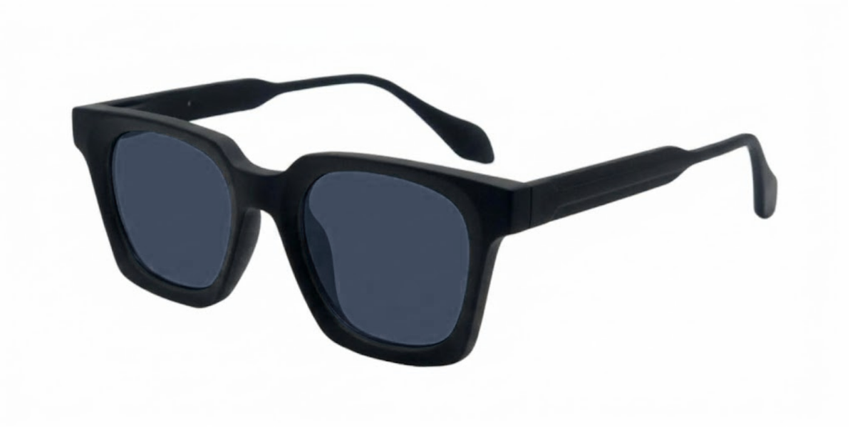 Black Full Rim Square Magneto Eyeglasses