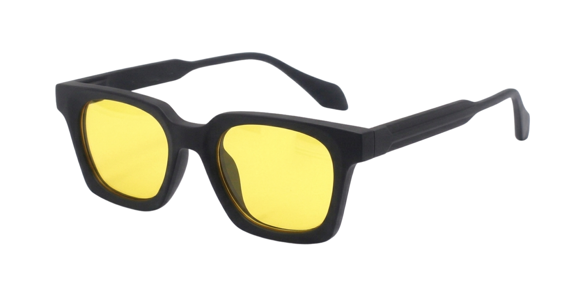 Black Full Rim Square Magneto Eyeglasses