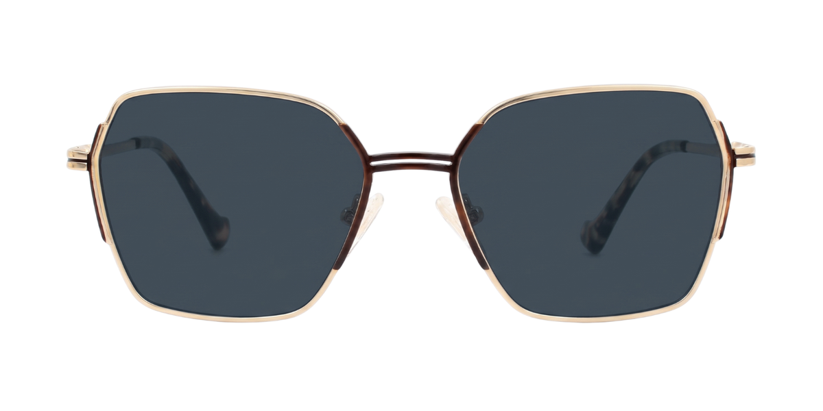 Fashionista Aura ch9022 - Gold/Brown Frame