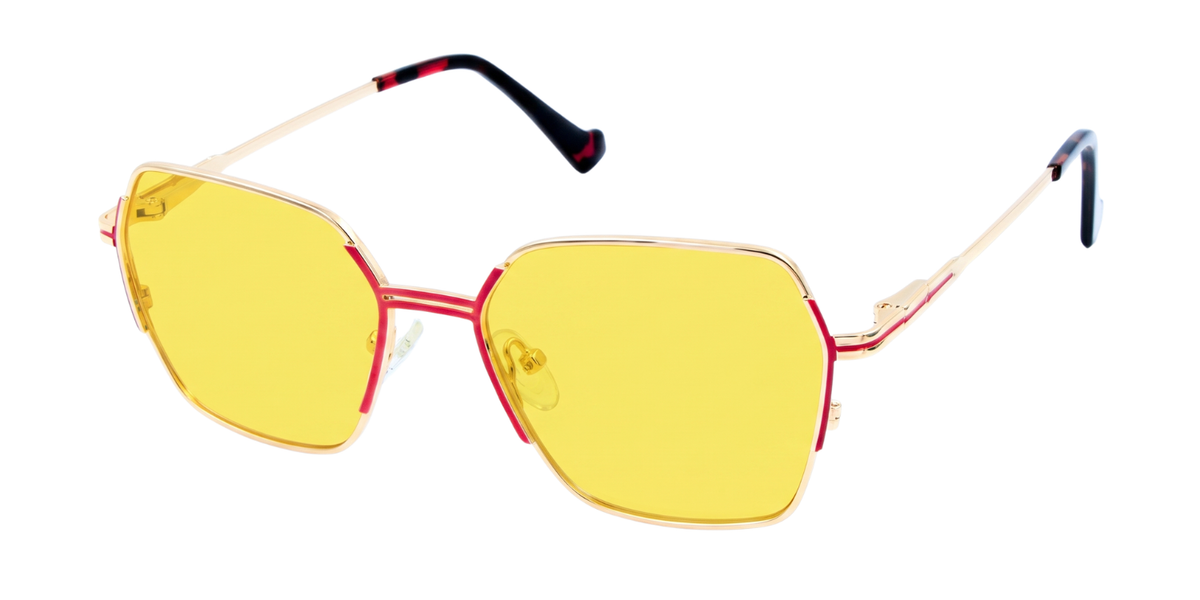 Fashionista Aura CH9022 - Gold/Pink Frame