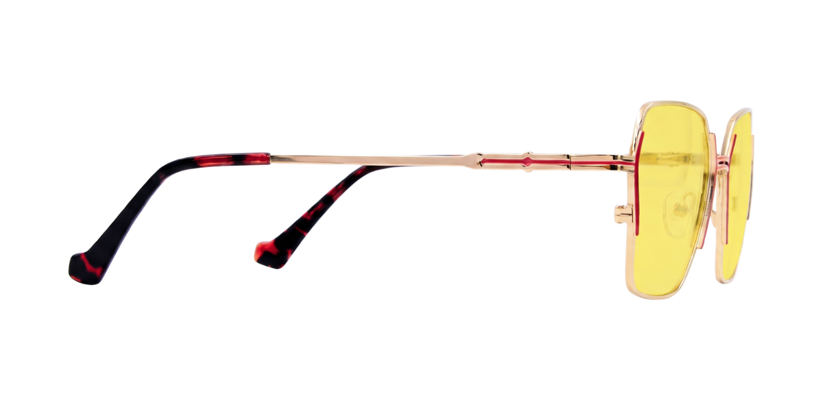 Fashionista Aura CH9022 - Gold/Pink Frame