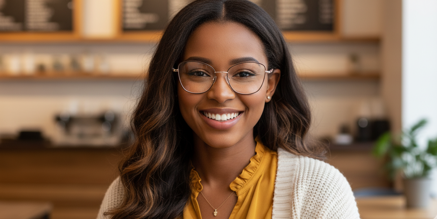 Full Rim Cat Eye Classic Eyeglasses with Sparkling Temple