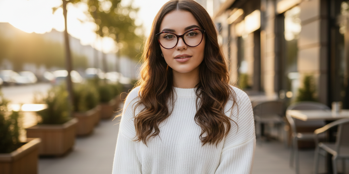 Full Rim Cat Eye Classic Eyeglasses