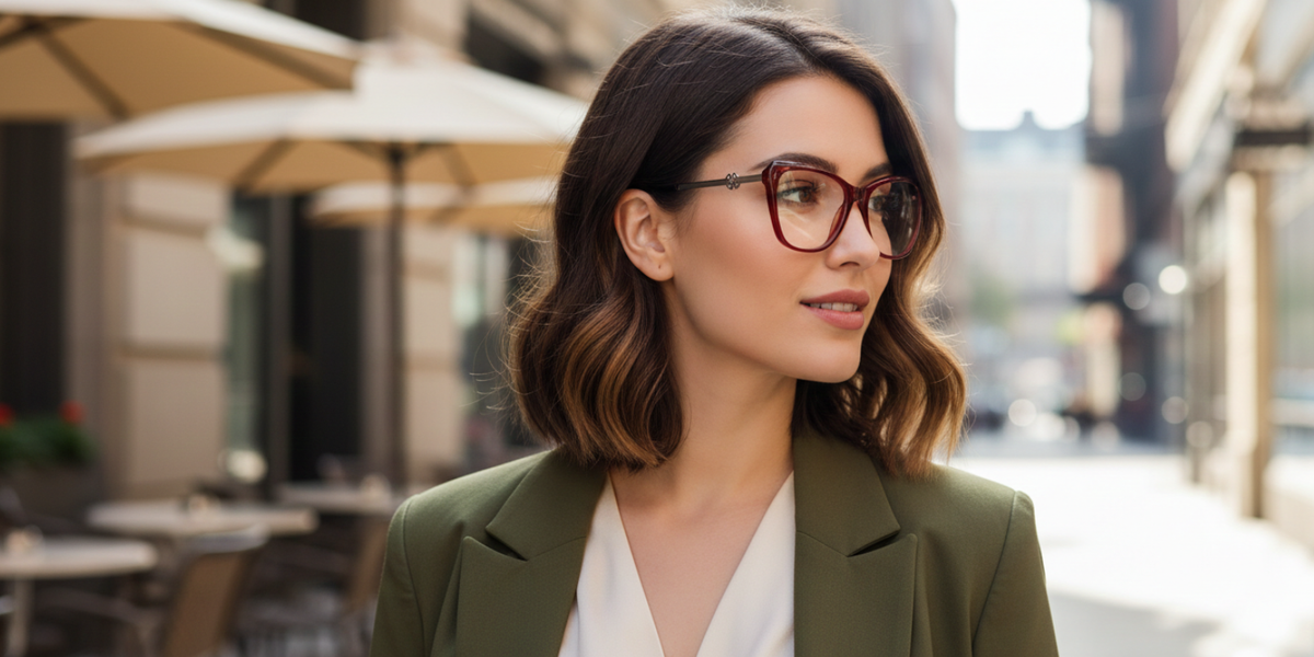 Full Rim Cat Eye Classic Eyeglasses