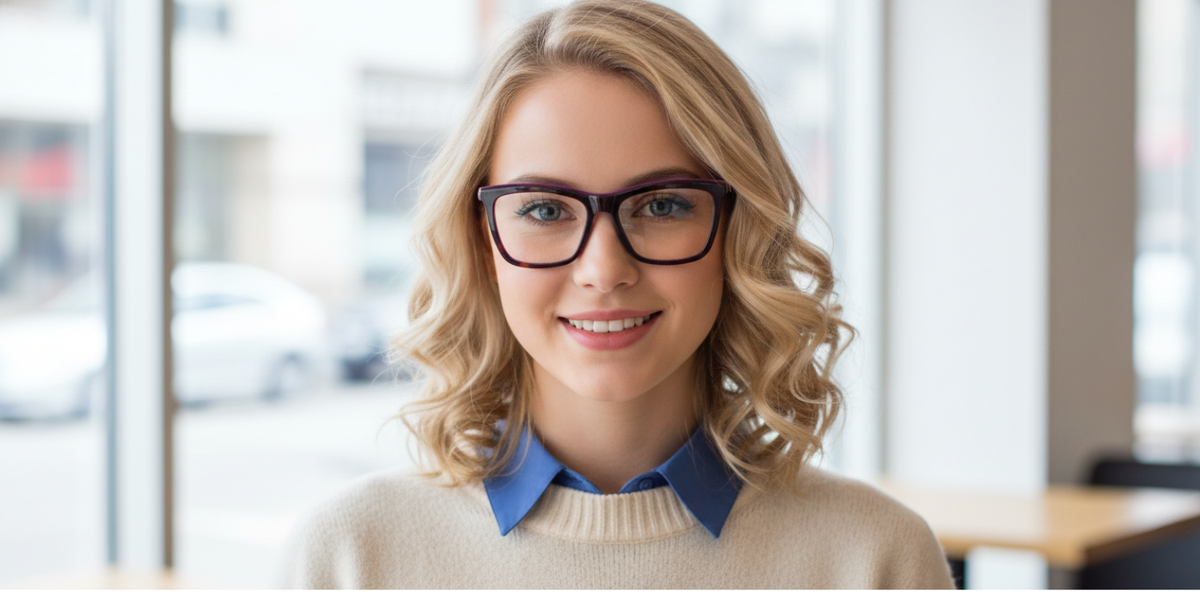 Full Rim Rectangle Classic Eyeglasses
