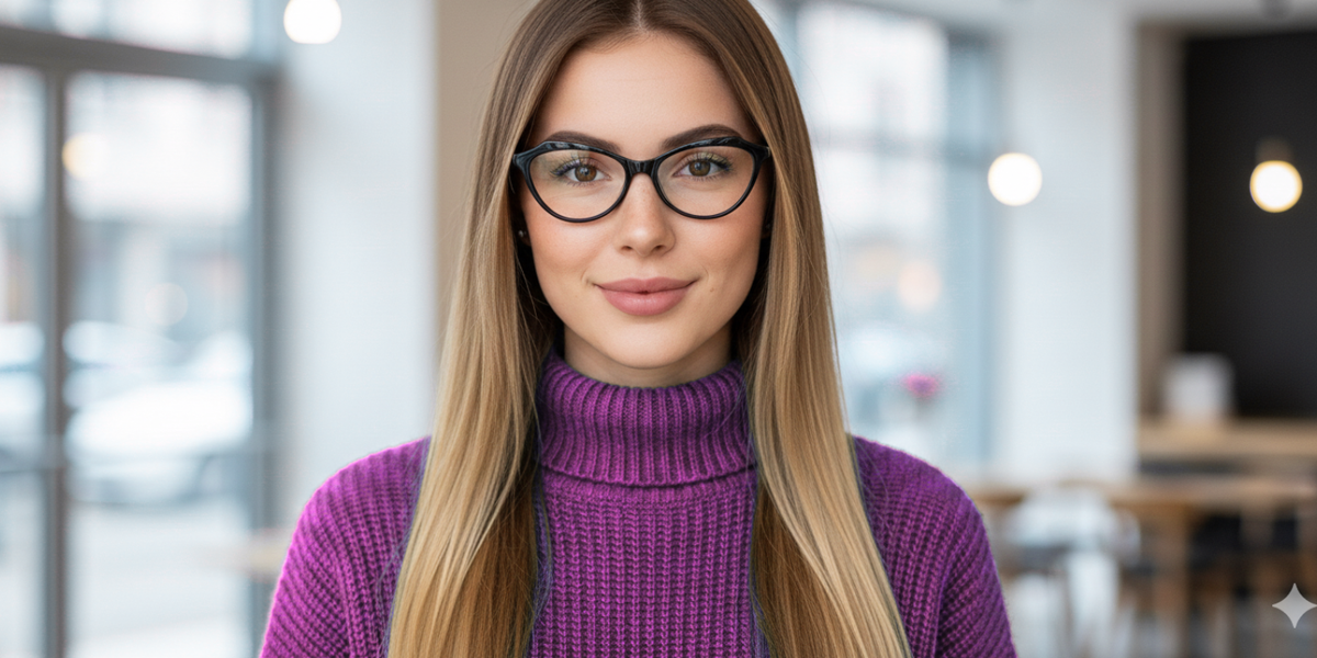 Full Rim Cat Eye Classic Eyeglasses