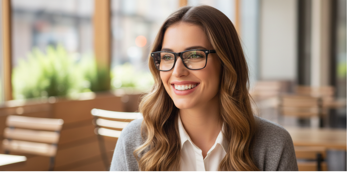 Full Rim Rectangle Classic Eyeglasses