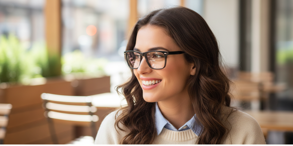 Full Rim Rectangle Classic Eyeglasses