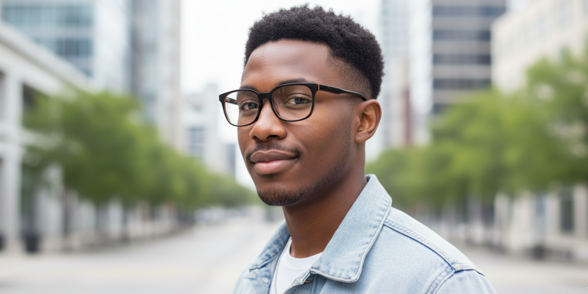 Full Rim Square Classic Eyeglasses
