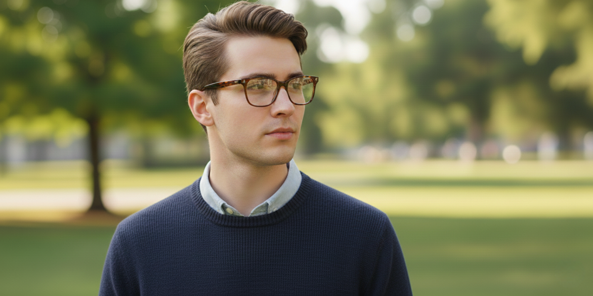 Full Rim Square Classic Eyeglasses