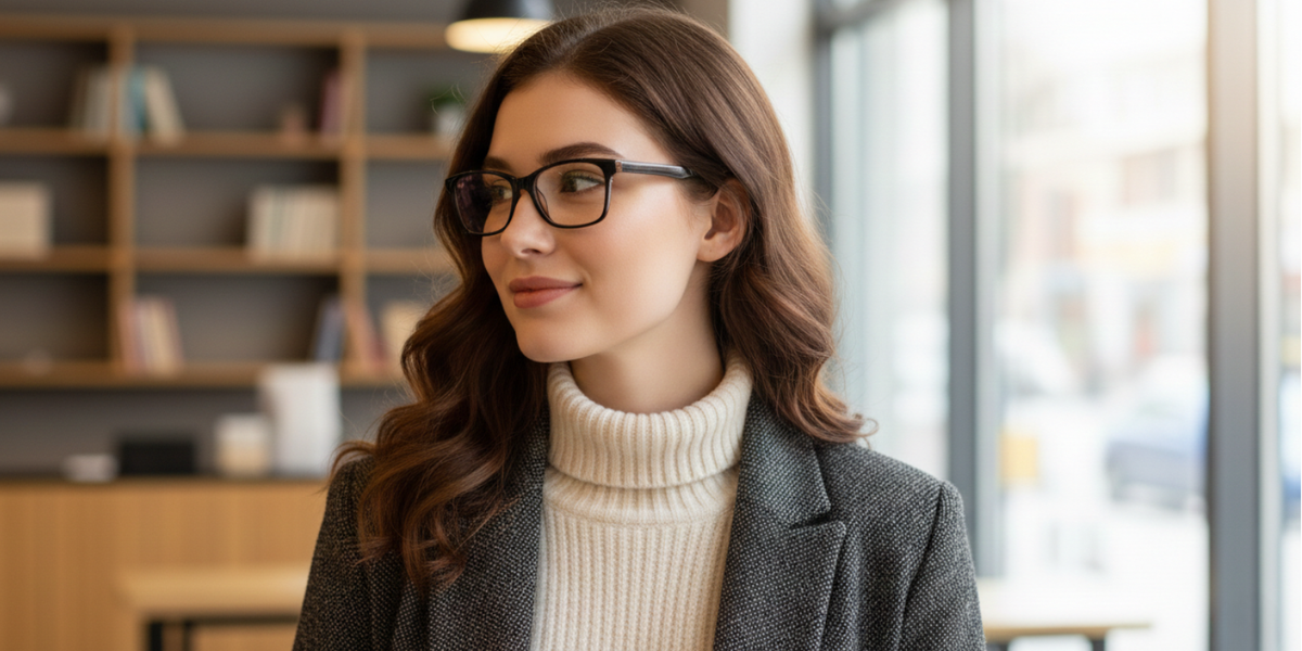 Full Rim Rectangle Classic Eyeglasses