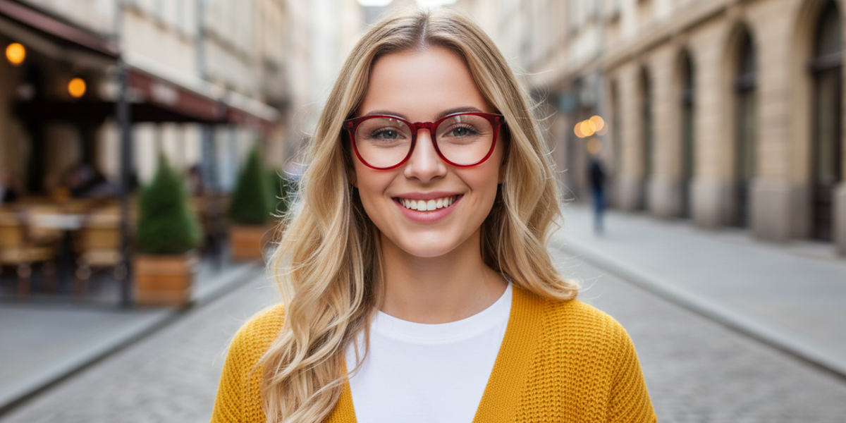 Full Rim Round Classic Eyeglasses