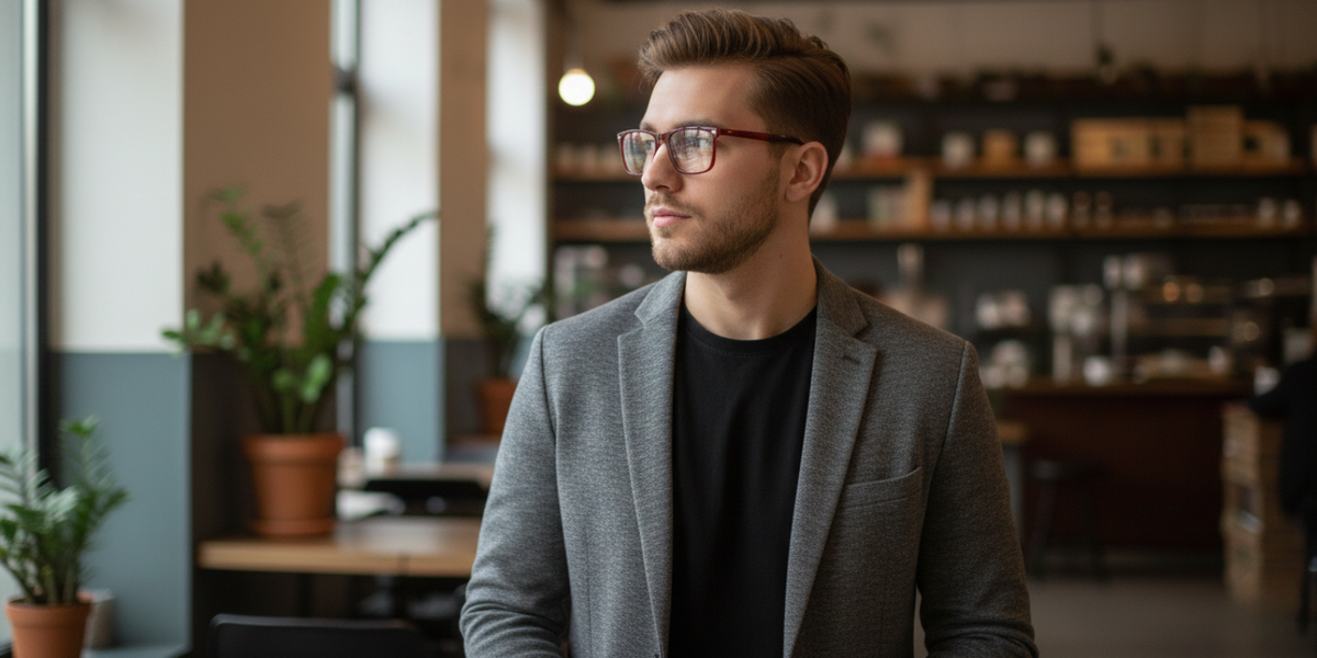 Full Rim Rectangle Classic Eyeglasses