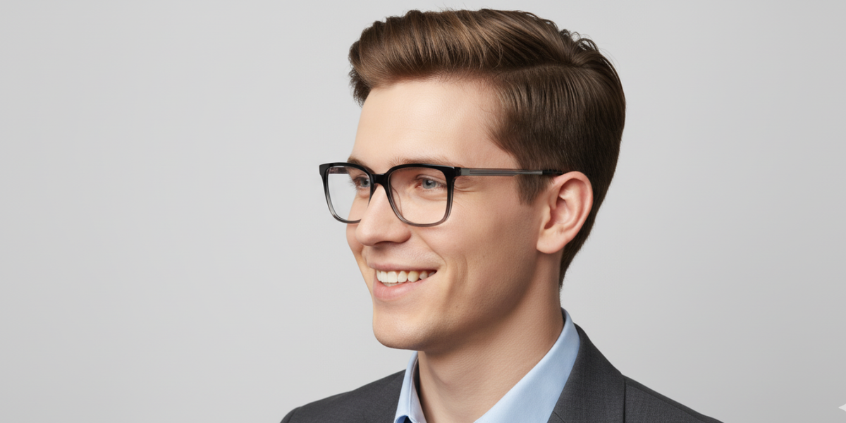 Full Rim Rectangle Classic Eyeglasses