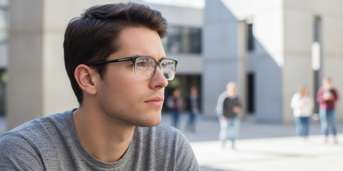 Full Rim Rectangle Premium Eyegalasses