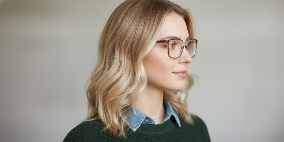 Full Rim Rectangle Premium Eyegalasses