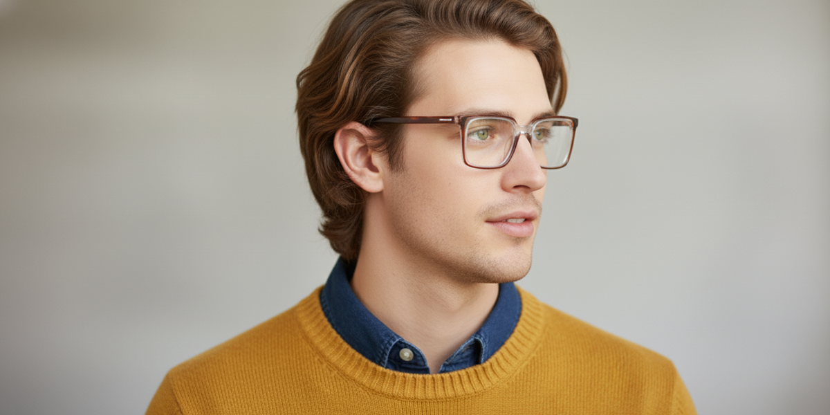 Full Rim Rectangle Premium Eyegalasses