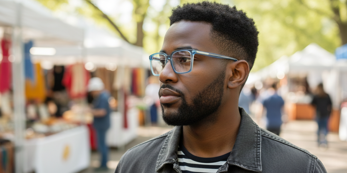 Full Rim Rectangle Premium Eyegalasses