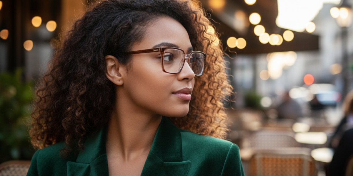 Full Rim Rectangle Premium Eyegalasses