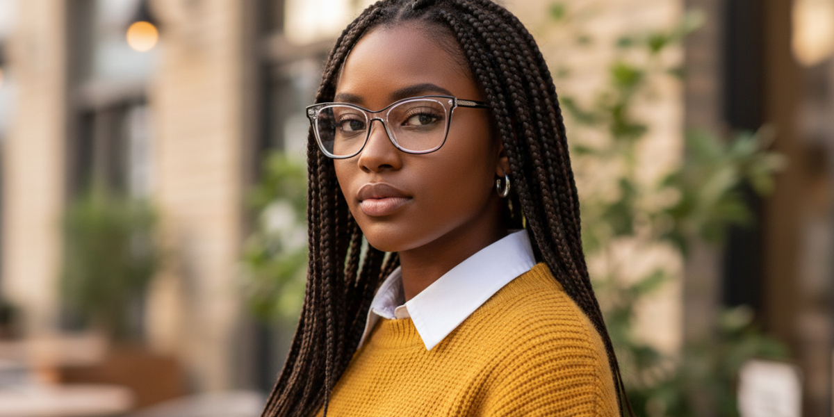 Full Rim Cat Eye Premium Eyeglasses