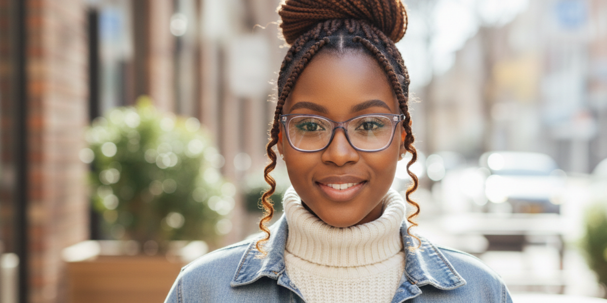 Full Rim Cat Eye Premium Eyeglasses