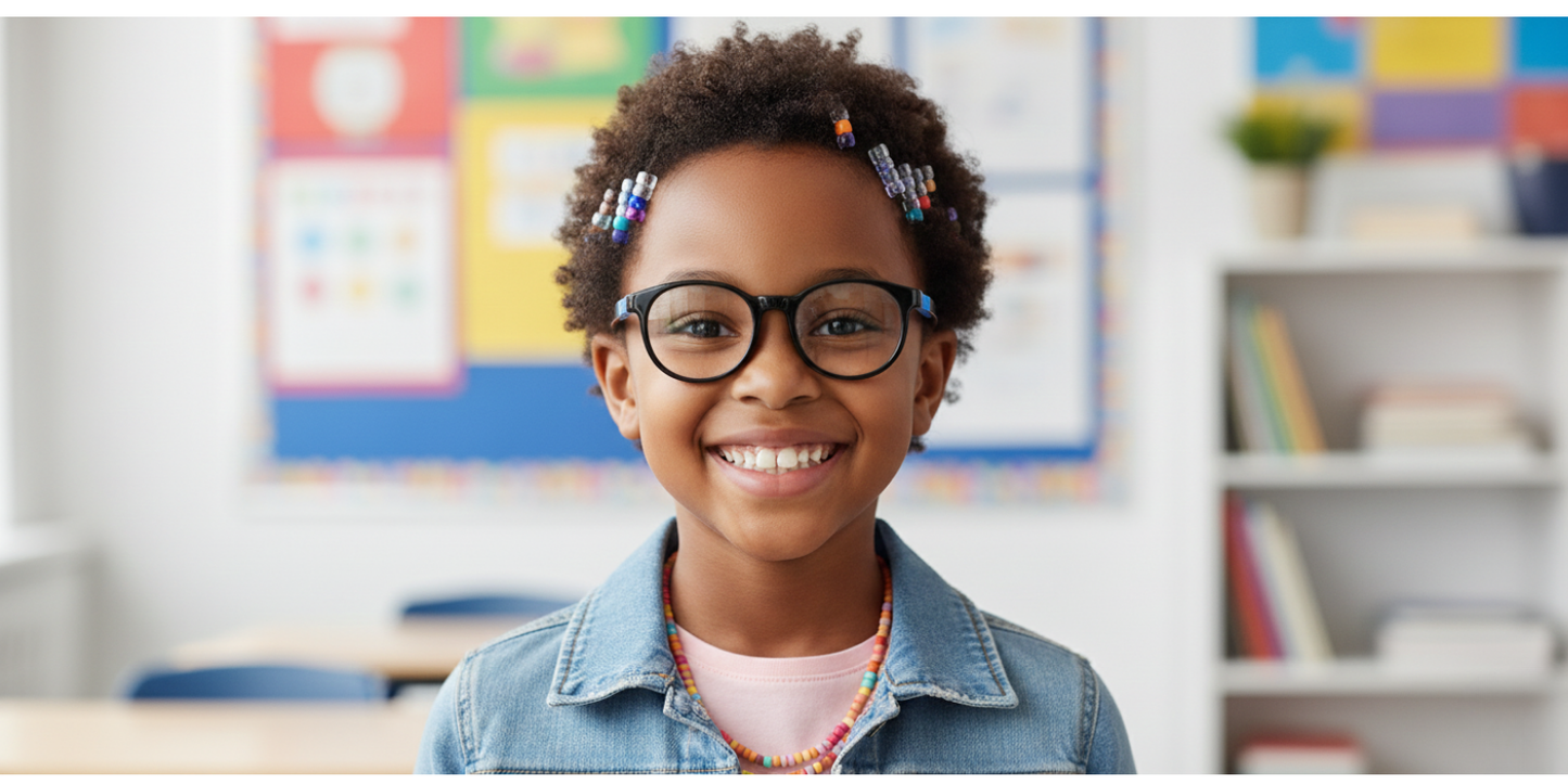 Full Rim Round Magneto Classic Kids Eyeglasses